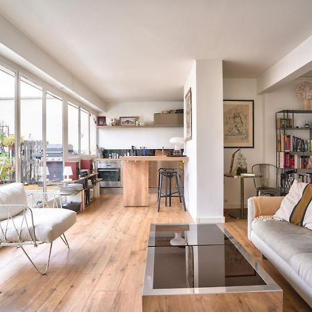 Guestready - Apt Confortable Avec Terrasse Au 18E Paris Bagian luar foto